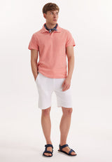 BREEZE TOWELLING POLO SHIRT in Desert Flowers - T-Shirt - Westmark London EU(TR) Store Organik Pamuklu Sürdürülebilir Moda