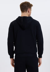WMRECYCLED ZIP HOODIE in Black - Sweatshirt - Westmark London EU(TR) Store Organik Pamuklu Sürdürülebilir Moda