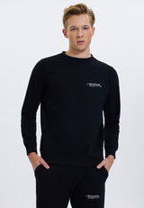 WMRECYCLED SWEAT in Black– Sweatshirt - Westmark London EU(TR) Store Organik Pamuklu Sürdürülebilir Moda