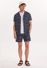 WMHAWAII MEZE S/S SHIRT in Blue AOP - Shirt - Westmark London EU(TR) Store Organik Pamuklu Sürdürülebilir Moda
