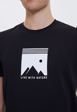 WMLINE LIVE TEE in Black - T-Shirt - Westmark London EU(TR) Store Organik Pamuklu Sürdürülebilir Moda