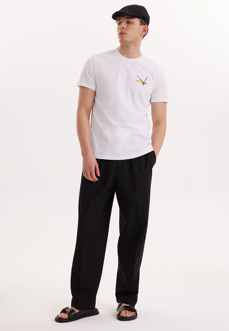 WMSILENT TEE in White - T-Shirt - Westmark London EU(TR) Store Organik Pamuklu Sürdürülebilir Moda