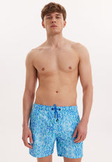 WMPATTERN MAJOLICA SWIM SHORTS in Light Blue AOP - Swim Shorts - Westmark London EU(TR) Store Organik Pamuklu Sürdürülebilir Moda