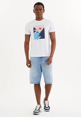 SUNSET PALM TEE - T-Shirt - Westmark London EU(TR) Store Organik Pamuklu Sürdürülebilir Moda