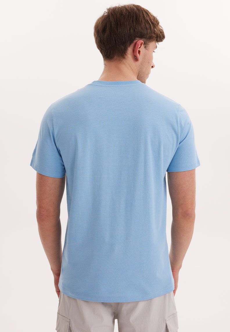 WMVIEW SAIL TEE in Blissful Blue - T-Shirt - Westmark London EU(TR) Store Organik Pamuklu Sürdürülebilir Moda