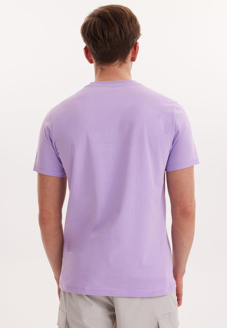 WMCOLLAGE WAVE TEE in Lilac Breeze - T-Shirt - Westmark London EU(TR) Store Organik Pamuklu Sürdürülebilir Moda