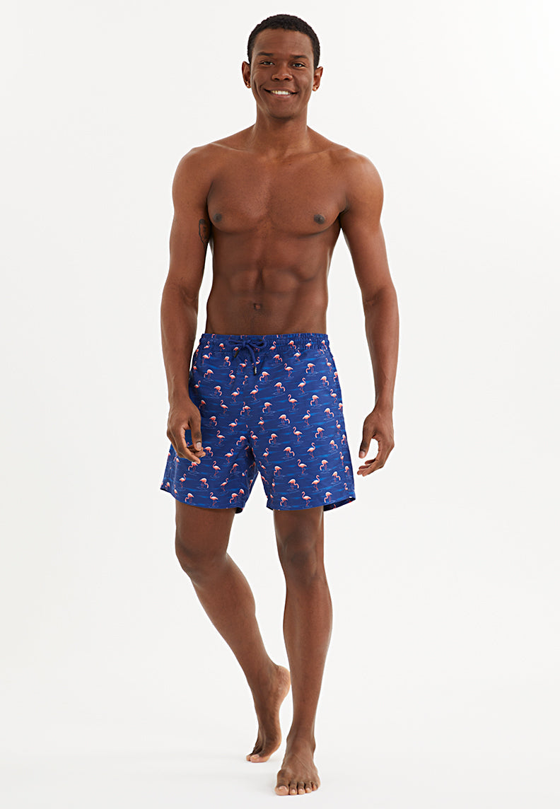 FLAMINGO SWIM SHORTS - Swim Shorts - Westmark London EU(TR) Store Organik Pamuklu Sürdürülebilir Moda