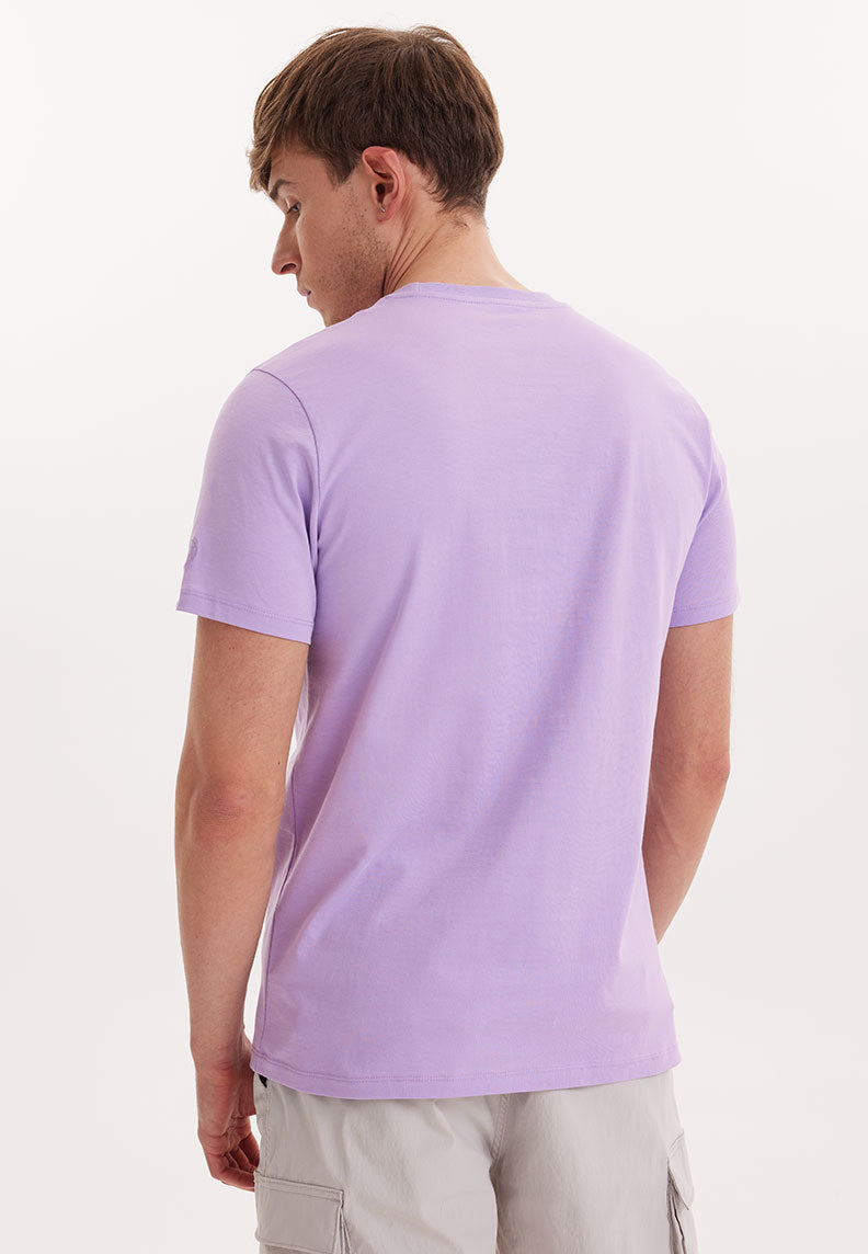 WMCOLLAGE VOYAGE TEE in Lilac Breeze - T-Shirt - Westmark London EU(TR) Store Organik Pamuklu Sürdürülebilir Moda