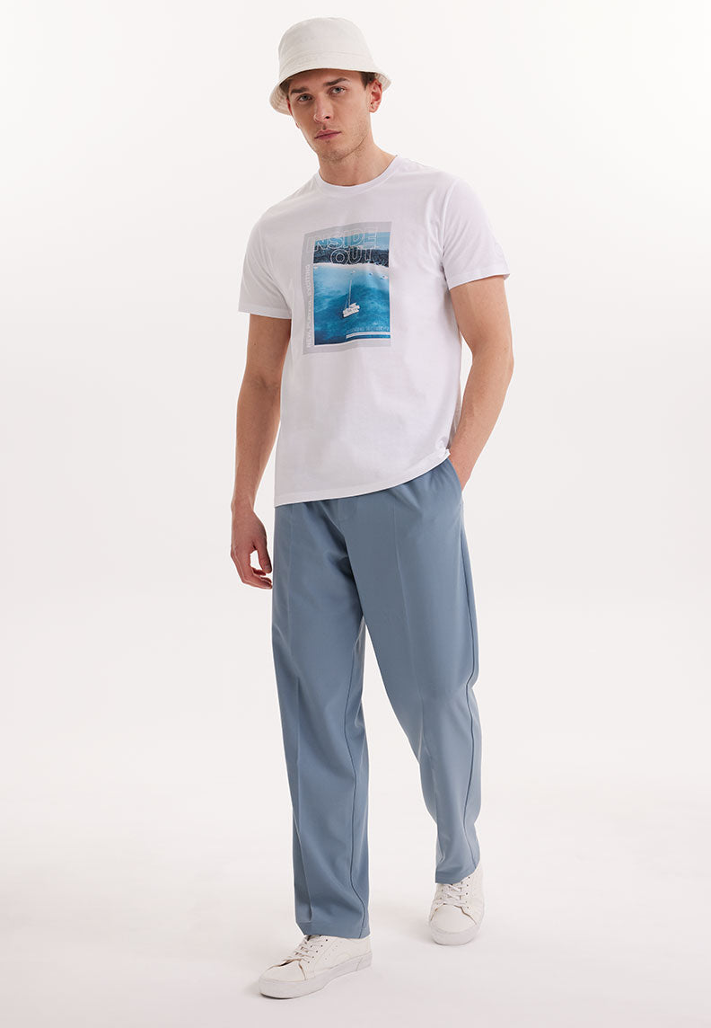 WMCOLLAGE MOMENT TEE in White - T-Shirt - Westmark London EU(TR) Store Organik Pamuklu Sürdürülebilir Moda