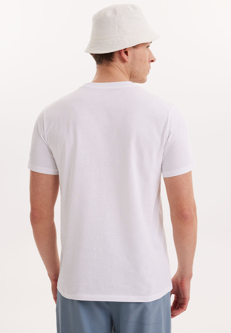 WMCOLLAGE MOMENT TEE in White - T-Shirt - Westmark London EU(TR) Store Organik Pamuklu Sürdürülebilir Moda