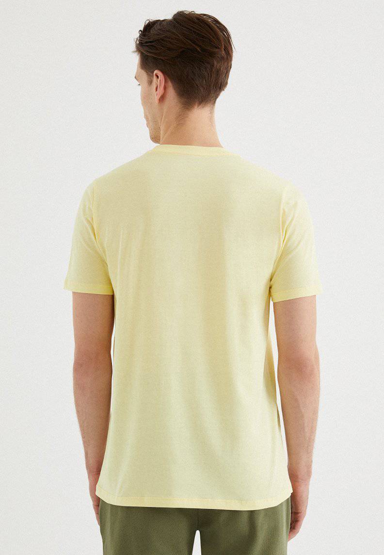 VITAL O-NECK TEE in French Vanilla - T-Shirt - Westmark London EU(TR) Store Organik Pamuklu Sürdürülebilir Moda