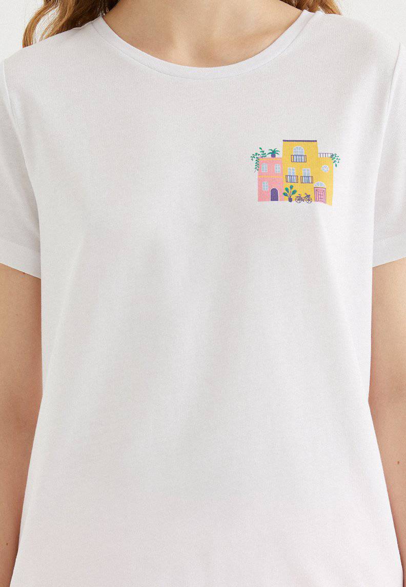 BALCONY TEE - T-Shirt - Westmark London EU(TR) Store Organik Pamuklu Sürdürülebilir Moda