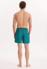 WMANIMAL FISH SWIM SHORTS in Teal AOP - Swim Shorts - Westmark London EU(TR) Store Organik Pamuklu Sürdürülebilir Moda
