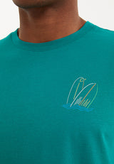 BOARD LINE TEE - T-Shirt - Westmark London EU(TR) Store Organik Pamuklu Sürdürülebilir Moda