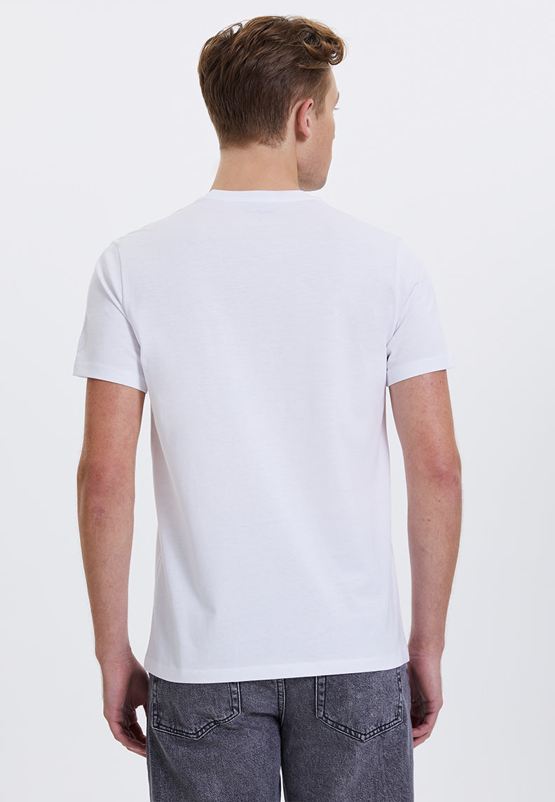 WMLINE MEET TEE in White - T-Shirt - Westmark London EU(TR) Store Organik Pamuklu Sürdürülebilir Moda
