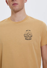 WMLINE MEET TEE in Iced Coffee- T-Shirt - Westmark London EU(TR) Store Organik Pamuklu Sürdürülebilir Moda