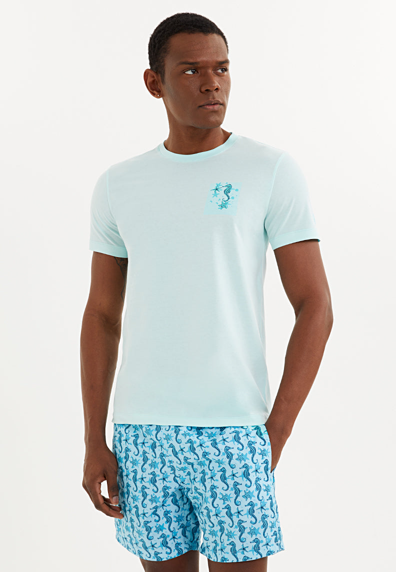 SEAHORSE ICON TEE - T-Shirt - Westmark London EU(TR) Store Organik Pamuklu Sürdürülebilir Moda