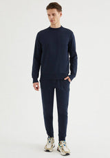 CORE O-NECK SWEAT in Total Eclipse - Sweatshirt - Westmark London EU(TR) Store Organik Pamuklu Sürdürülebilir Moda