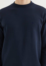 CORE O-NECK SWEAT in Total Eclipse - Sweatshirt - Westmark London EU(TR) Store Organik Pamuklu Sürdürülebilir Moda