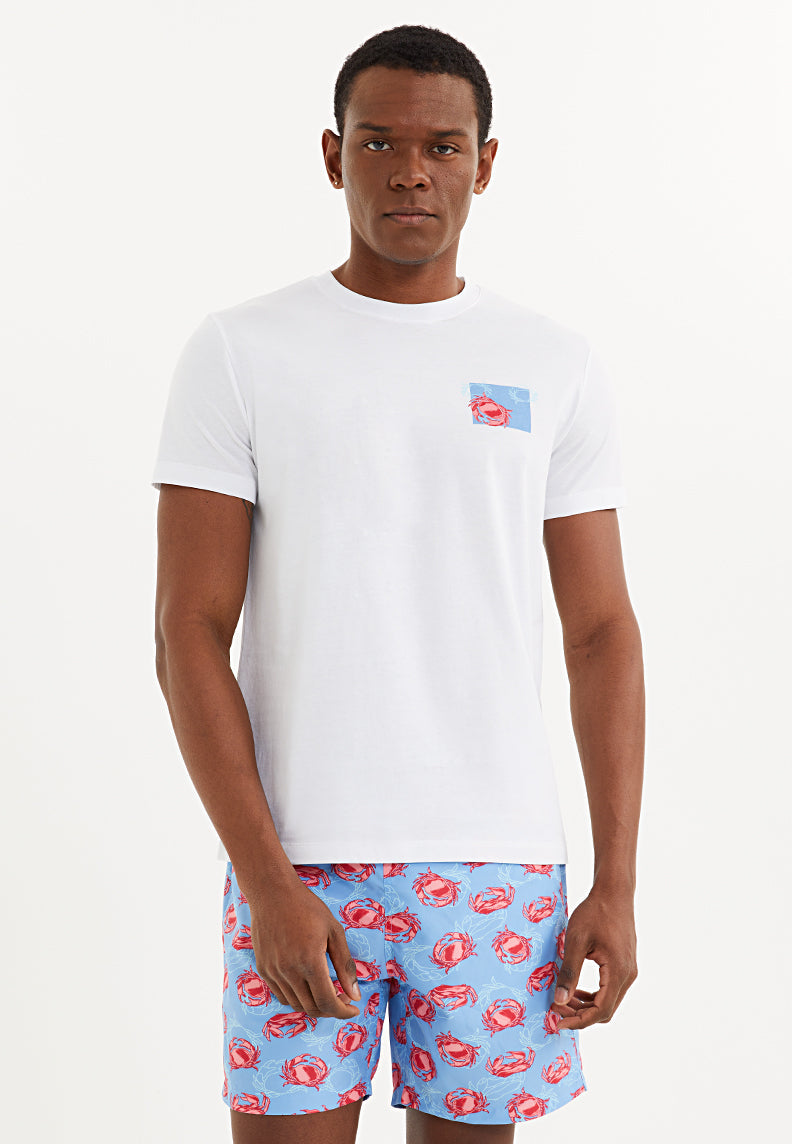 CRAB ICON TEE - T-Shirt - Westmark London EU(TR) Store Organik Pamuklu Sürdürülebilir Moda