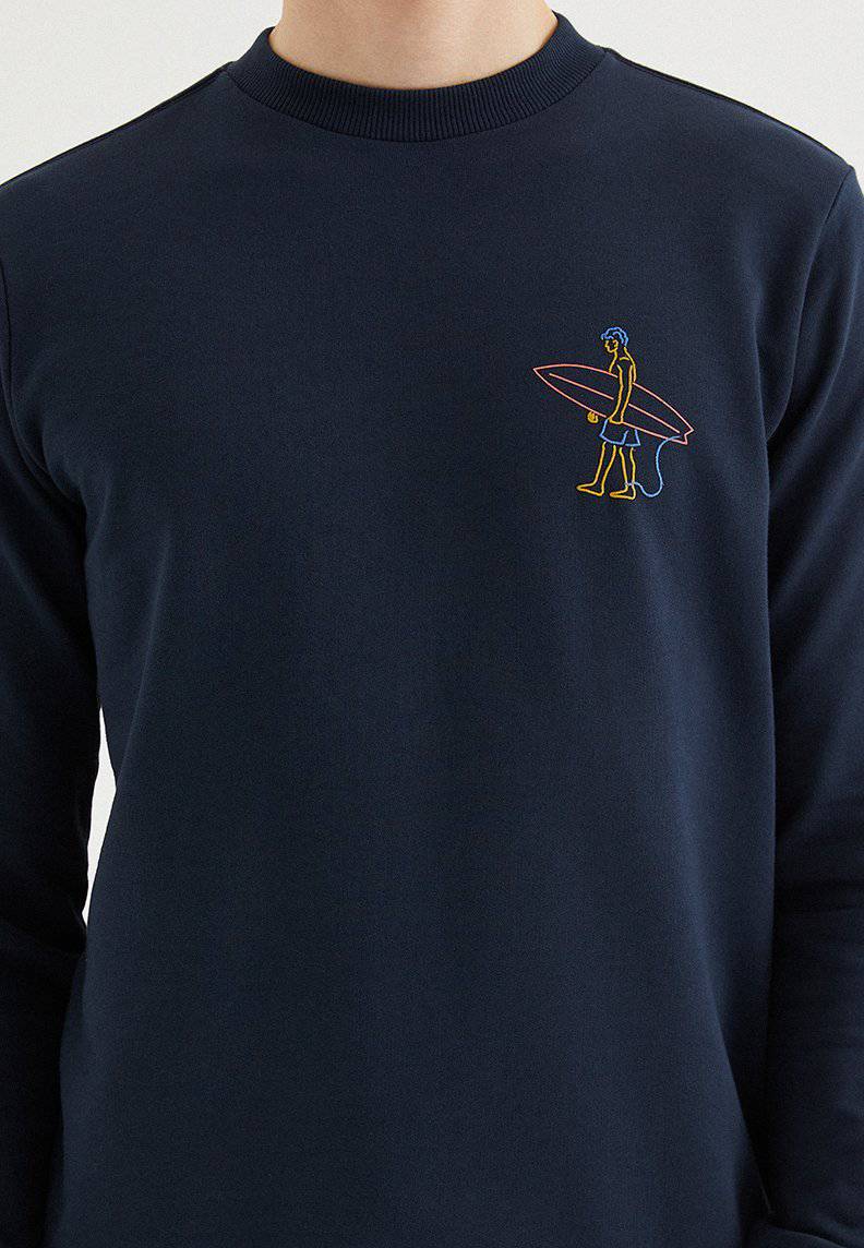 SURFER SWEAT - Sweatshirt - Westmark London EU(TR) Store Organik Pamuklu Sürdürülebilir Moda