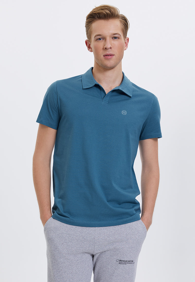 VITAL POLO in Midnight - T-Shirt - Westmark London EU(TR) Store Organik Pamuklu Sürdürülebilir Moda