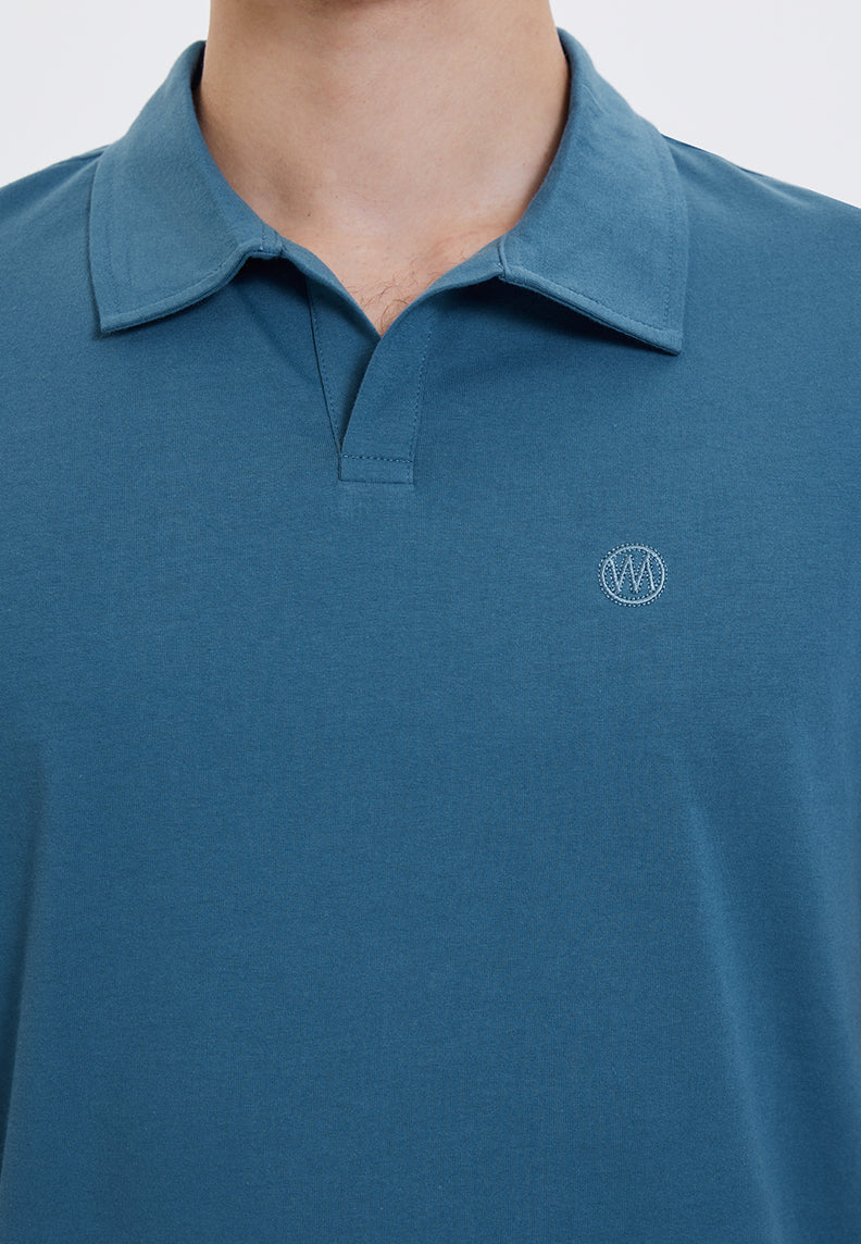VITAL POLO in Midnight - T-Shirt - Westmark London EU(TR) Store Organik Pamuklu Sürdürülebilir Moda