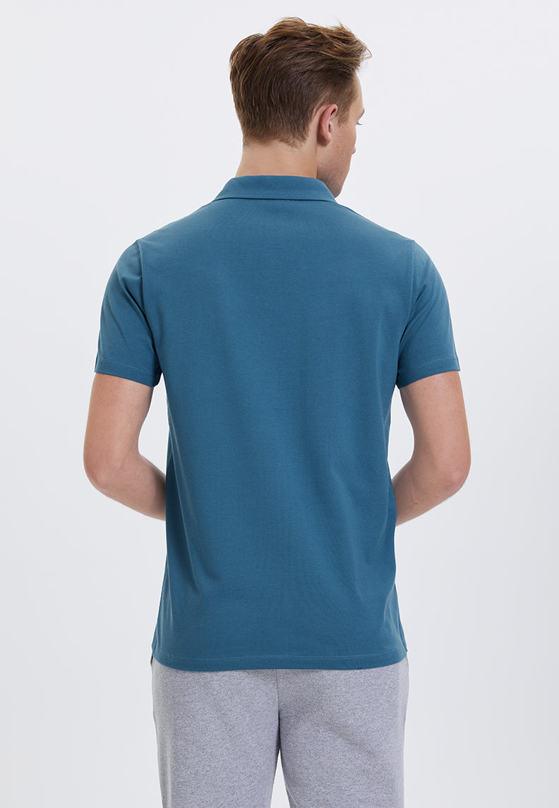 VITAL POLO in Midnight - T-Shirt - Westmark London EU(TR) Store Organik Pamuklu Sürdürülebilir Moda