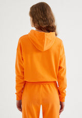 ENJOY CROPPED HOODIE in Bird of Paradise - Sweatshirt - Westmark London EU(TR) Store Organik Pamuklu Sürdürülebilir Moda