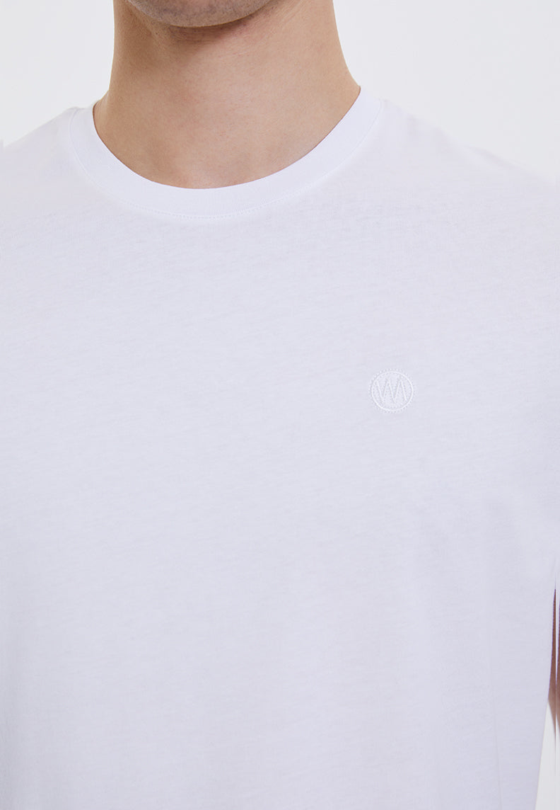 VITAL O-NECK TEE in White- T-Shirt – Westmark London EU(TR) Store Organik Pamuklu Sürdürülebilir Moda