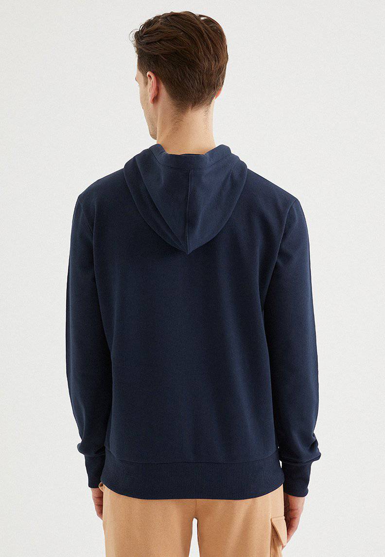 CORE HOODIE w/POCKET in Total Eclipse - Sweatshirt - Westmark London EU(TR) Store Organik Pamuklu Sürdürülebilir Moda