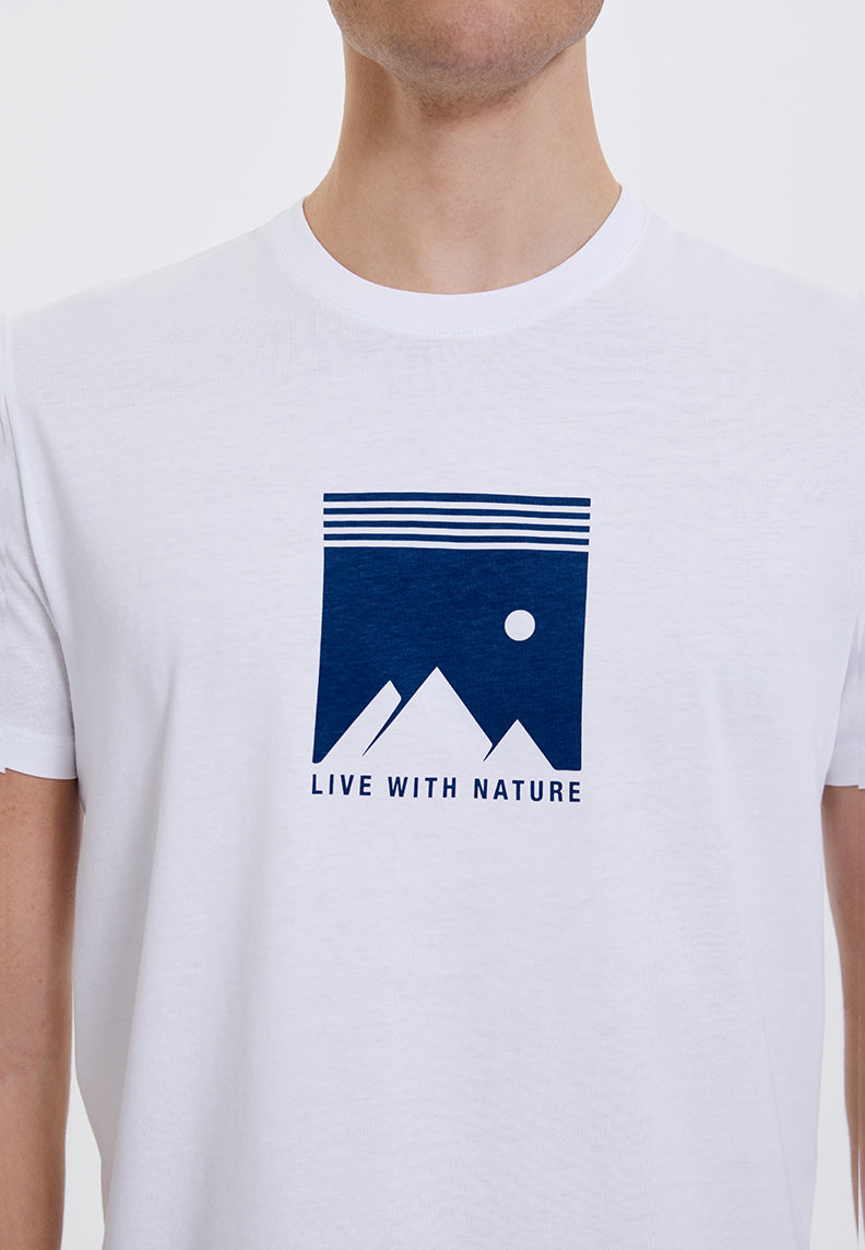 WMLINE LIVE TEE in White - T-Shirt - Westmark London EU(TR) Store Organik Pamuklu Sürdürülebilir Moda
