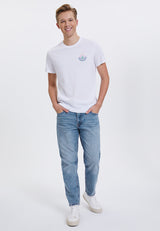 WMLINE MOUNTAIN TEE in White - T-Shirt - Westmark London EU(TR) Store Organik Pamuklu Sürdürülebilir Moda