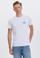WMLINE MOUNTAIN TEE in White- T-Shirt - Westmark London EU(TR) Store Organik Pamuklu Sürdürülebilir Moda