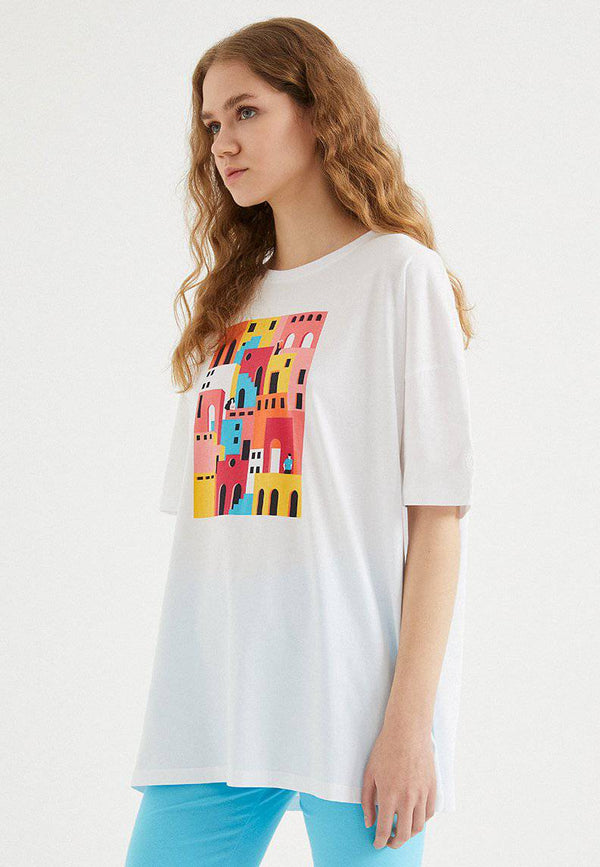 CITY OVERSIZE TEE - T-Shirt - Westmark London EU(TR) Store Organik Pamuklu Sürdürülebilir Moda
