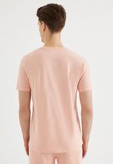 VITAL O-NECK TEE in Coral Cloud - T-Shirt - Westmark London EU(TR) Store Organik Pamuklu Sürdürülebilir Moda