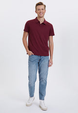 VITAL POLO in Cabernet - T-Shirt - Westmark London EU(TR) Store Organik Pamuklu Sürdürülebilir Moda