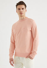 CORE O-NECK SWEAT in Coral Cloud - Sweatshirt - Westmark London EU(TR) Store Organik Pamuklu Sürdürülebilir Moda