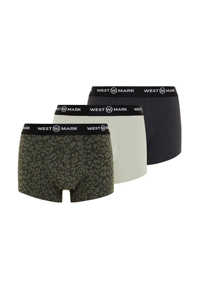 CAMOUFLAGE TRUNK 3-PACK - Underwear - Westmark London EU(TR) Store Organik Pamuklu Sürdürülebilir Moda
