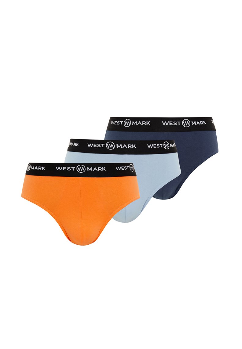 ORANGE BRIEF 3-PACK - Underwear - Westmark London EU(TR) Store Organik Pamuklu Sürdürülebilir Moda
