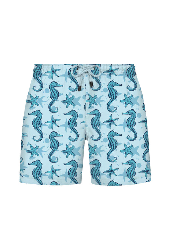KIDS SEAHORSE ICON SWIM SHORTS - Swim Shorts - Westmark London EU(TR) Store Organik Pamuklu Sürdürülebilir Moda