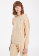 ESSENTIALS RELAXED HOODIE in Semolina - Sweatshirt - Westmark London EU(TR) Store Organik Pamuklu Sürdürülebilir Moda