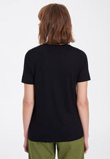 ESSENTIALS CREW NECK LOOSE TEE in Black - T-Shirt - Westmark London EU(TR) Store Organik Pamuklu Sürdürülebilir Moda