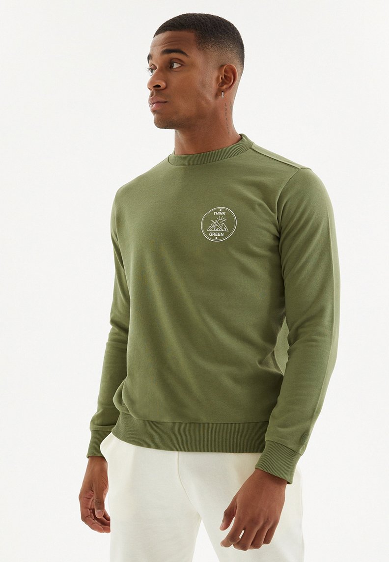 GREEN SWEAT - Sweatshirt - Westmark London EU(TR) Store Organik Pamuklu Sürdürülebilir Moda