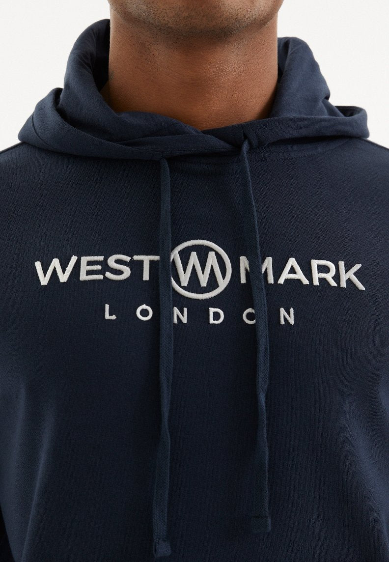 SIGNATURE HOODIE w/POCKET in Total Eclipse - Sweatshirt - Westmark London EU(TR) Store Organik Pamuklu Sürdürülebilir Moda