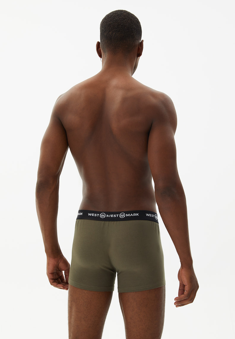 OSCAR TRUNK 3-PACK in Khaki - Underwear - Westmark London EU(TR) Store Organik Pamuklu Sürdürülebilir Moda