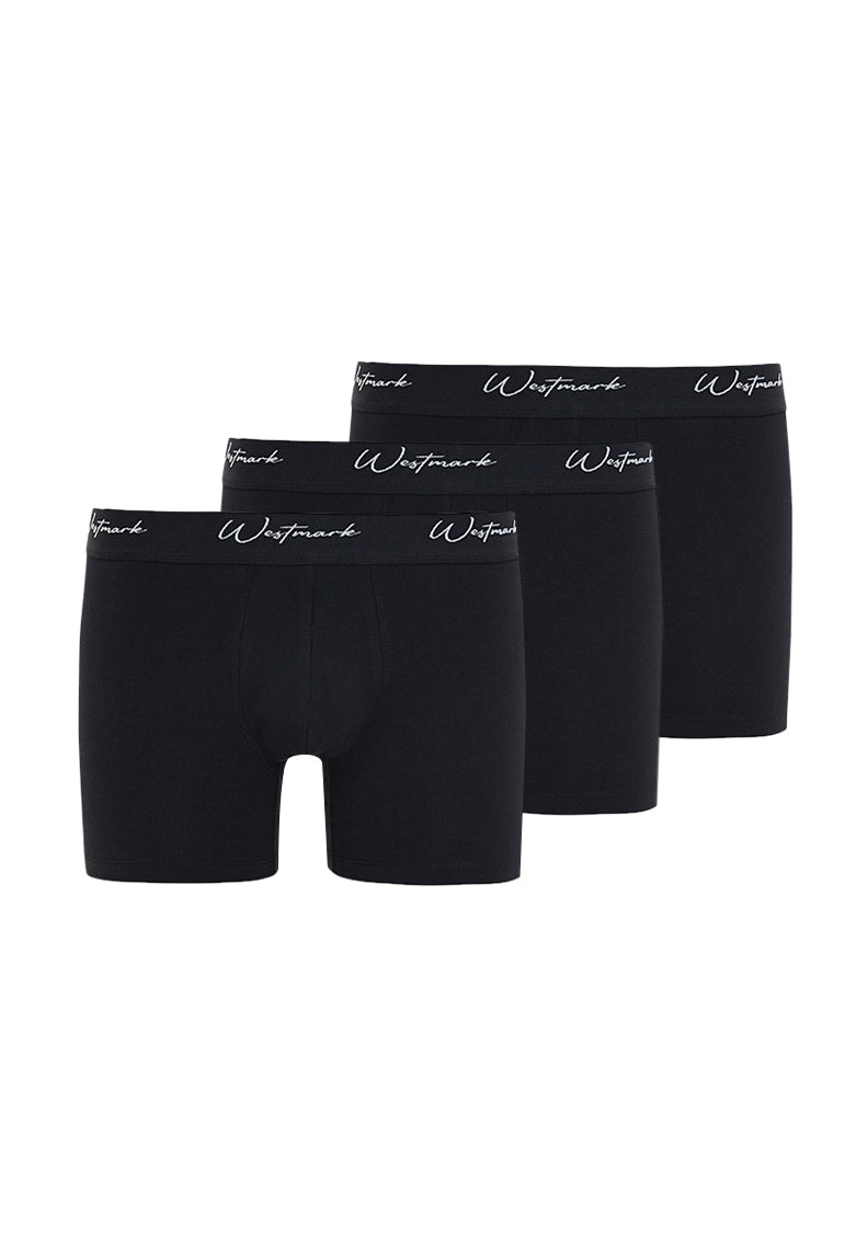 LUCAS TRUNK 3-PACK in Black - Underwear - Westmark London EU(TR) Store Organik Pamuklu Sürdürülebilir Moda