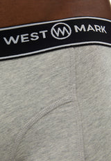 ATLAS TRUNK 3-PACK in Black, White, Grey Melange - Underwear - Westmark London EU(TR) Store Organik Pamuklu Sürdürülebilir Moda