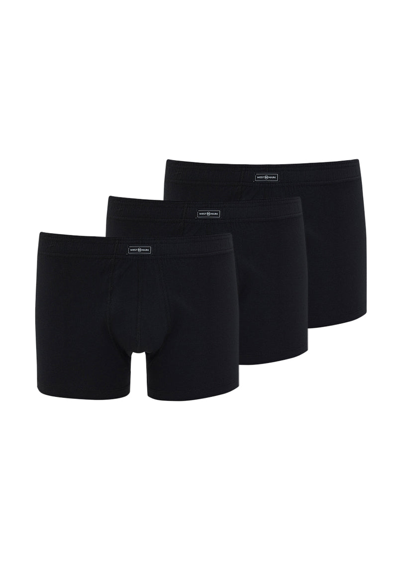 ARTHUR TRUNK 3-PACK in Black - Underwear - Westmark London EU(TR) Store Organik Pamuklu Sürdürülebilir Moda