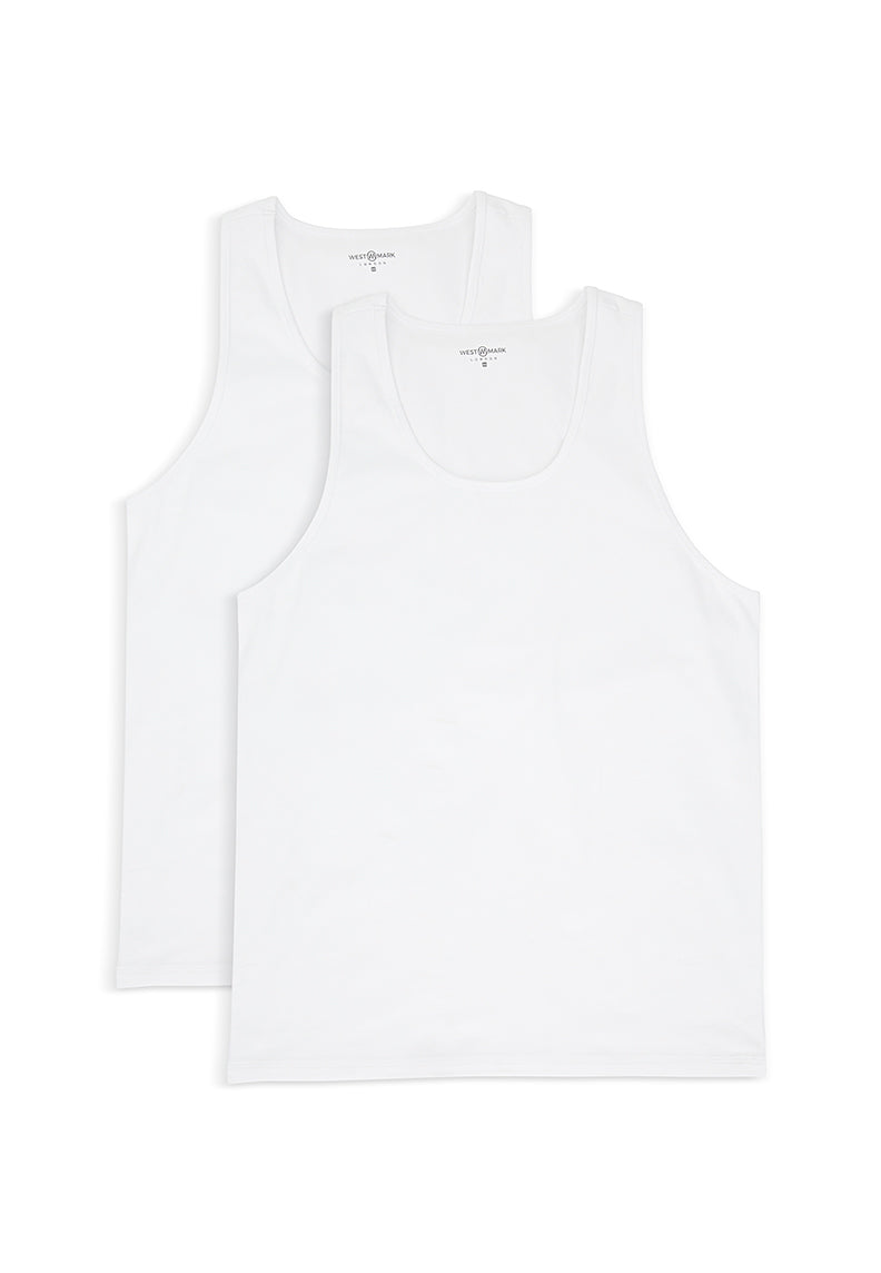 TANK TOP in White - Underwear - Westmark London EU(TR) Store Organik Pamuklu Sürdürülebilir Moda